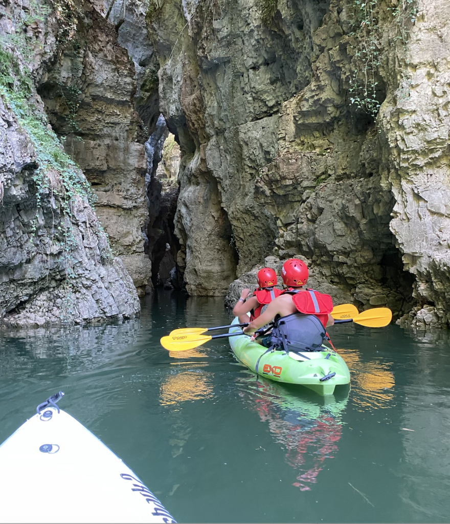 Canyoning o Kayak con esplorazione guidata Val di Non