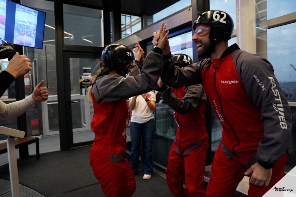 Volare indoor nel weekend Skydiving adatto a tutti
