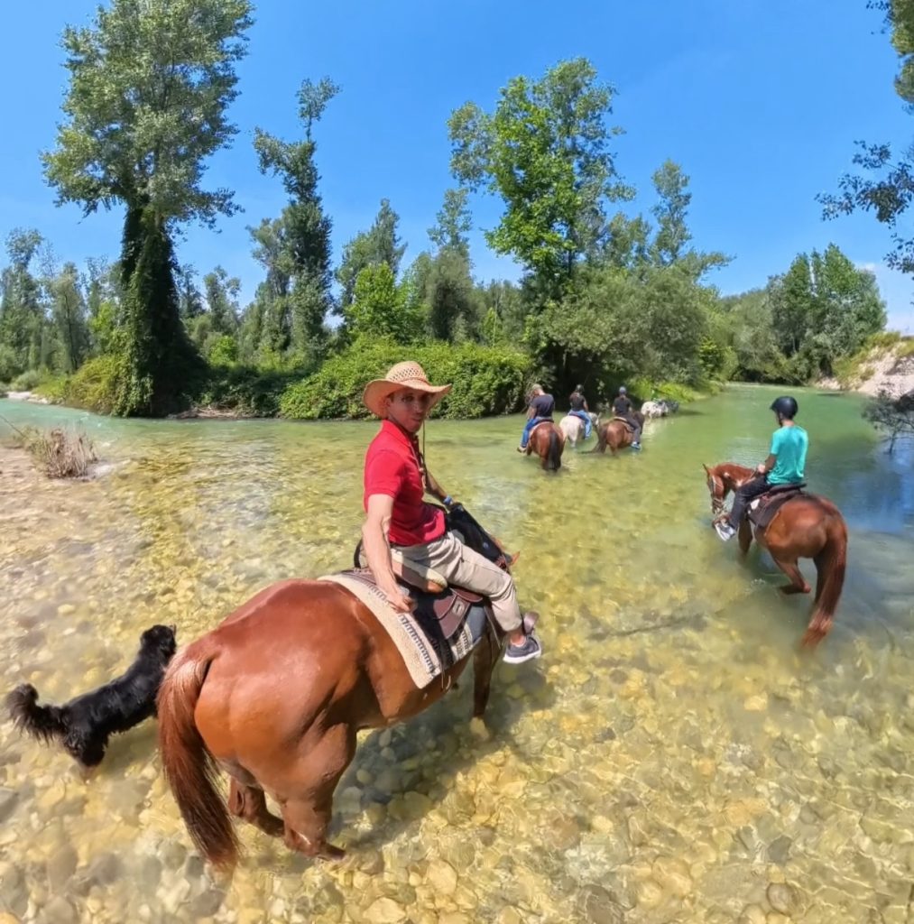 Passeggiata a cavallo tra le sorgenti naturali del Brenta
