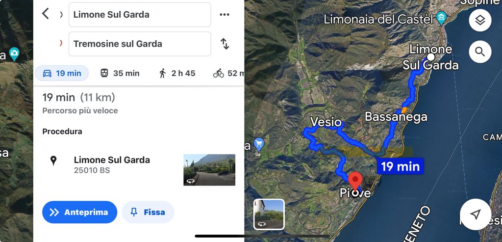 Tour in Vespa al Lago di Garda: da Riva del Garda a Tremosine