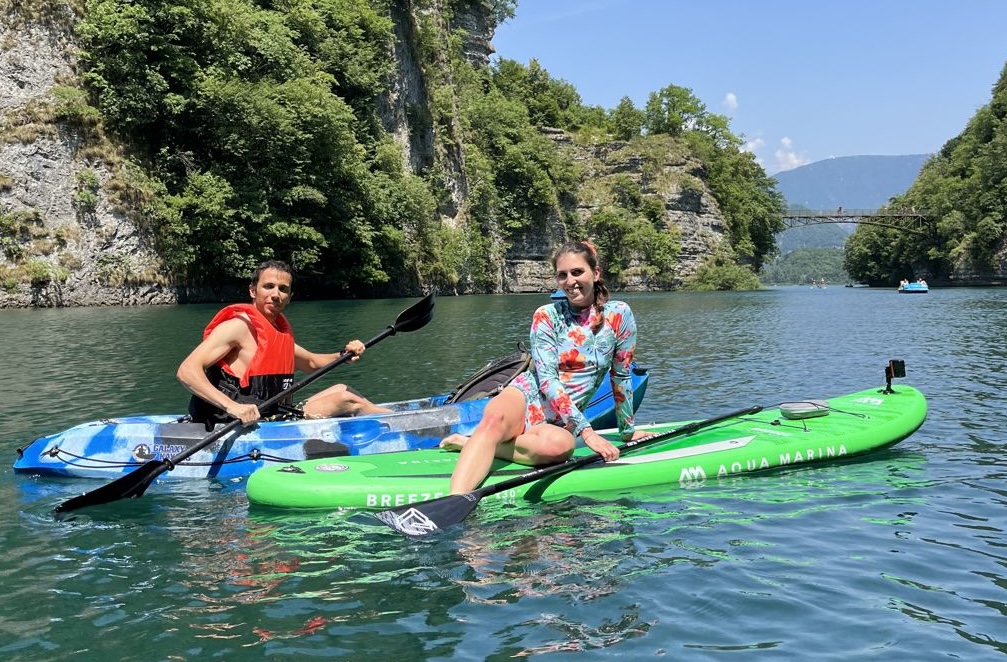 Esplorazione in Canoa, Sup o Kayak al Lago