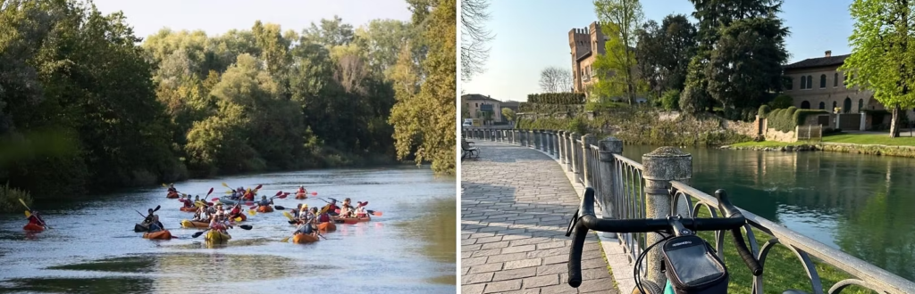 Kayak e bici sul Sile tra ville e cicchetti (Affiliazione)
