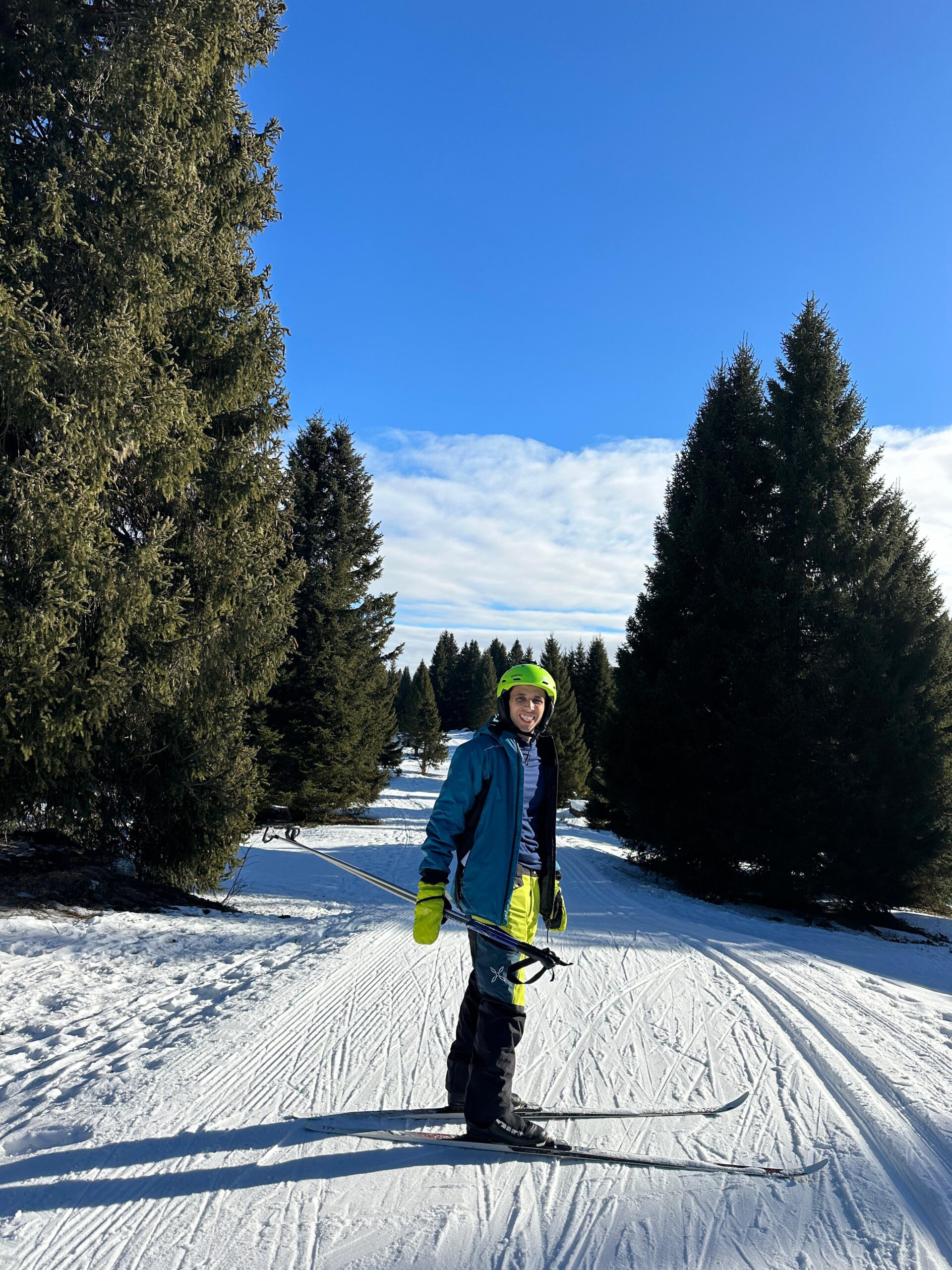 Divertimento in pista con lo sci di Fondo (TN)