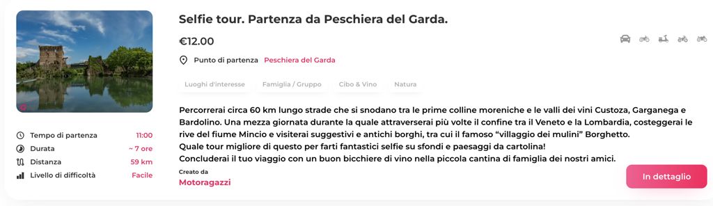 Tour in Vespa al Lago di Garda: da Riva del Garda a Tremosine