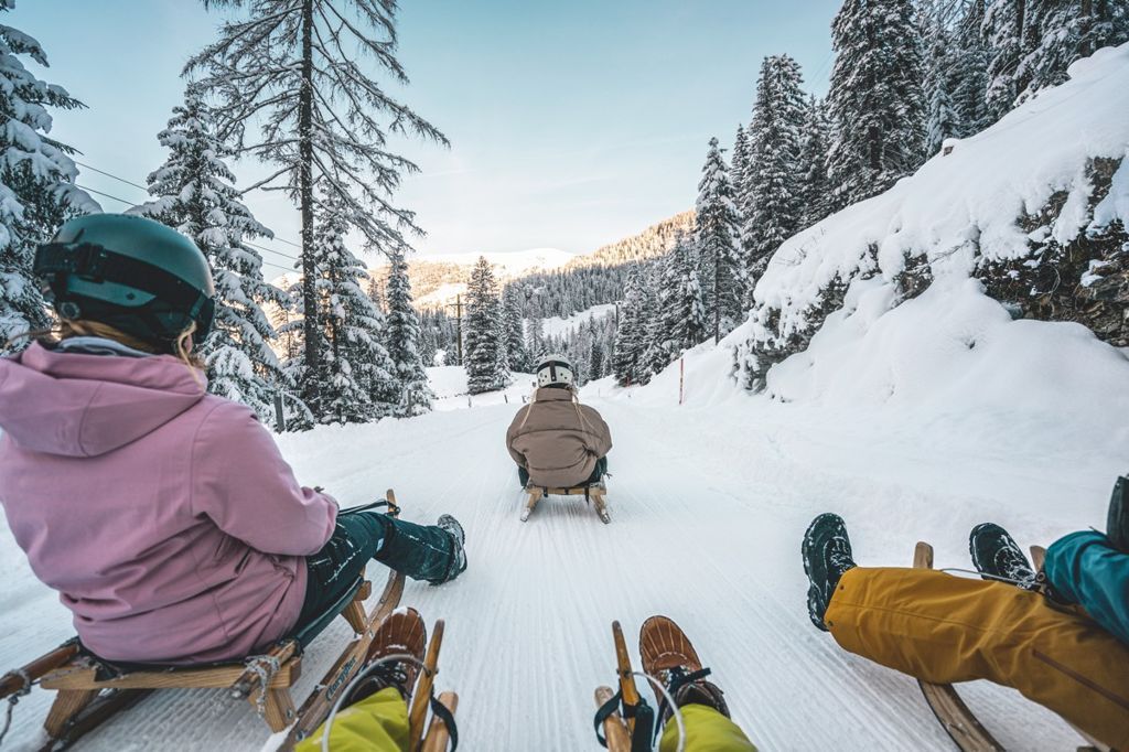 Le piste da Slittino più divertenti in Italia